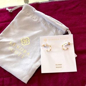 Kendra Scott hoop earrings